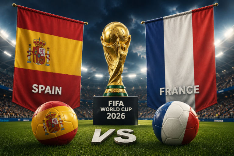 Spain vs France FIFA World Cup 2026 Semifinal 768x512 1 Home - New