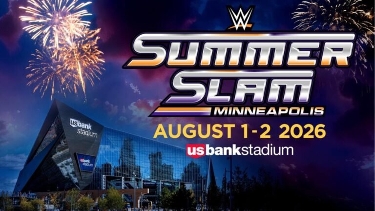 WWE SummerSlam 2026 Poster Home - New